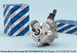 Pompa Bosch Exchange BX CP4 0986437457 do Toyota, 1.6 / 2.0 D-4D / 2.0 D - nowa, regeneracja, cena