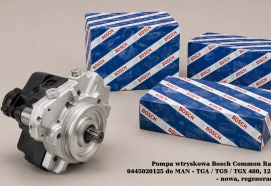 Pompa wtryskowa Bosch Common Rail CP3S3 0445020125 do MAN - TGA / TGS / TGX 480, 12.4 D2676 - nowa, regeneracja, cena