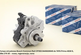Pompa wtryskowa Bosch Common Rail CP3S3 0445020045 do TATA Prima 4028 S, ISBe 270 30- nowa, regeneracja, cena