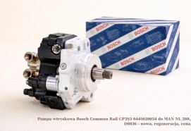 Pompa wtryskowa Bosch Common Rail CP3S3 0445020034 do MAN NL 280, D0836 - nowa, regeneracja, cena