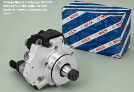 Pompa Bosch Exchange BX CP3 0986437345 do Audi, 4.0 TDI quattro – nowa, regeneracja, cena
