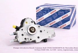 Pompa wtryskowa Bosch Common Rail CP3S3 0445010078 do Mercedes-Benz S-Class S320 CDI, 3.2 CDI - nowa, regeneracja, cena