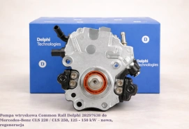 Pompa wtryskowa Common Rail Delphi 28297638 do Mercedes-Benz CLS 220 / CLS 250, 125 - 150 kW – nowa, regeneracja