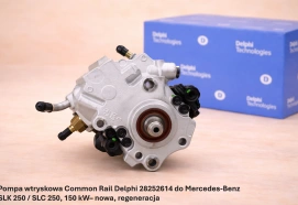 Pompa wtryskowa Common Rail Delphi 28252614 do Mercedes-Benz SLK 250 / SLC 250, 150 kW– nowa, regeneracja