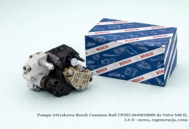 Pompa wtryskowa Bosch Common Rail CP3S3 0445010089 do Volvo S40 II, 1.6 D - nowa, regeneracja, cena
