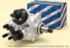 Pompa wtryskowa Bosch Common Rail CP4 0445012016 do Chevrolet / GMC, 6.6 Duramax - nowa, regeneracja, cena