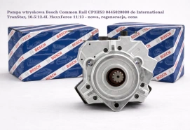 Pompa wtryskowa Bosch Common Rail CP3HS3 0445020080 do International TranStar, 10.5/12.4L MaxxForce 11/13 - nowa, regeneracja, cena