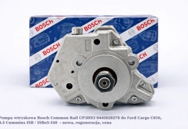Pompa wtryskowa Bosch Common Rail CP3HS3 0445020278 do Ford Cargo C816, 4.5 Cummins ISB / ISBe5-160 - nowa, regeneracja, cena