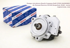 Pompa wtryskowa Bosch Common Rail CP3S3 0445020031 do Doosan/Daewoo DX340 (koparka), DL08 - nowa, regeneracja, cena
