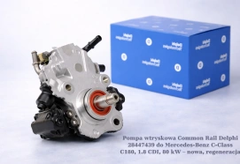 Pompa wtryskowa Common Rail Delphi 28447439 do Mercedes-Benz C-Class C180, 1.8 CDI, 80 kW – nowa, regeneracja