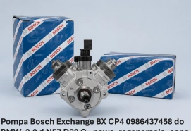 Pompa Bosch Exchange BX CP4 0986437458 do BMW, 3.0 d N57 D30 C - nowa, regeneracja, cena