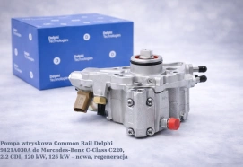 Pompa wtryskowa Common Rail Delphi 9421A030A do Mercedes-Benz C-Class C220, 2.2 CDI, 120 kW, 125 kW – nowa, regeneracja