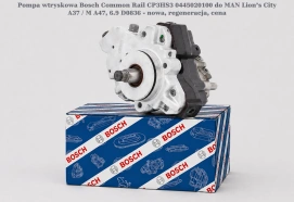 Pompa wtryskowa Bosch Common Rail CP3HS3 0445020100 do MAN Lion’s City A37 / M A47, 6.9 D0836 - nowa, regeneracja, cena