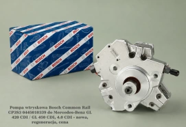 Pompa wtryskowa Bosch Common Rail CP3S3 0445010339 do Mercedes-Benz GL 420 CDI / GL 450 CDI, 4.0 CDI - nowa, regeneracja, cena