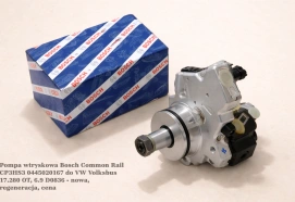 Pompa wtryskowa Bosch Common Rail CP3HS3 0445020167 do VW Volksbus 17.280 OT, 6.9 D0836 - nowa, regeneracja, cena