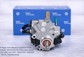 Pompa wtryskowa Common Rail Delphi 28343145 do Mercedes-Benz CLS 250, 2.2 CDI / BlueTEC, 150 kW – nowa, regeneracja