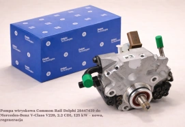 Pompa wtryskowa Common Rail Delphi 28447439 do Mercedes-Benz V-Class V220, 2.2 CDI, 125 kW – nowa, regeneracja