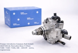 Pompa wtryskowa Common Rail Delphi 28257495 do Mercedes-Benz V-Class V200 / V220 / V250, 100 – 140 kW – nowa, regeneracja