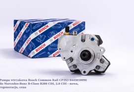 Pompa wtryskowa Bosch Common Rail CP3S3 0445010096 do Mercedes-Benz B-Class B200 CDI, 2.0 CDI - nowa, regeneracja, cena
