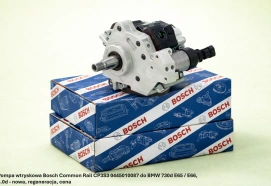Pompa wtryskowa Bosch Common Rail CP3S3 0445010087 do BMW 730d E65 / E66, 3.0d - nowa, regeneracja, cena