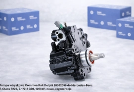 Pompa wtryskowa Common Rail Delphi 28302059 do Mercedes-Benz E-Class E220, 2.1/2.2 CDI, 125kW– nowa, regeneracja