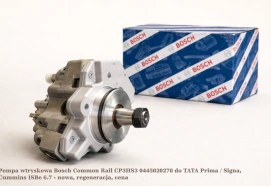 Pompa wtryskowa Bosch Common Rail CP3HS3 0445020278 do TATA Prima / Signa, Cummins ISBe 6.7 - nowa, regeneracja, cena