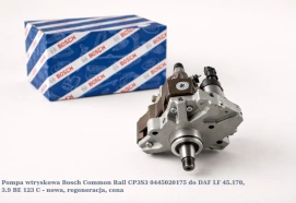 Pompa wtryskowa Bosch Common Rail CP3S3 0445020175 do DAF LF 45.170, 3.9 BE 123 C - nowa, regeneracja, cena