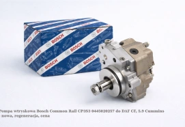 Pompa wtryskowa Bosch Common Rail CP3S3 0445020257 do DAF CF, 5.9 Cummins - nowa, regeneracja, cena