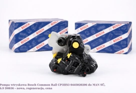 Pompa wtryskowa Bosch Common Rail CP3HS3 0445020206 do MAN SÜ, 6.9 D0836 - nowa, regeneracja, cena