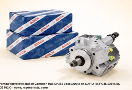 Pompa wtryskowa Bosch Common Rail CP3S3 0445020045 do DAF LF 45 FA 45.220 (5.9), CE 162 C- nowa, regeneracja, cena