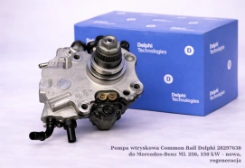 Pompa wtryskowa Common Rail Delphi 28297638 do Mercedes-Benz ML 250, 150 kW – nowa, regeneracja