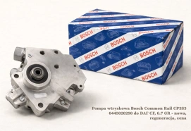 Pompa wtryskowa Bosch Common Rail CP3S3 0445020298 do DAF CF, 6.7 GR - nowa, regeneracja, cena