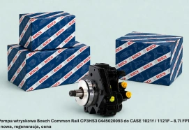 Pompa wtryskowa Bosch Common Rail CP3HS3 0445020093 do CASE 1021f / 1121F – 8.7l FPT - nowa, regeneracja, cena