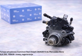 Pompa wtryskowa Common Rail Delphi 28252613 do Mercedes-Benz SLK 250, 150kW– nowa, regeneracja