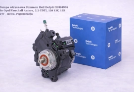 Pompa wtryskowa Common Rail Delphi 28384976 do Opel/Vauxhall Antara, 2.2 CDTi, 120 kW, 135 kW – nowa, regeneracja