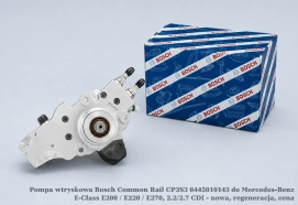 Pompa wtryskowa Bosch Common Rail CP3S3 0445010143 do Mercedes-Benz E-Class E200 / E220 / E270, 2.2/2.7 CDI - nowa, regeneracja, cena
