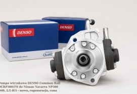 Pompa wtryskowa DENSO Common Rail DCRP300370 do Nissan Navarra NP300 D40, 2.5 dCi - nowa, regeneracja, cena