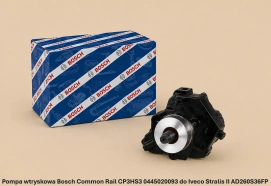 Pompa wtryskowa Bosch Common Rail CP3HS3 0445020093 do Iveco Stralis II AD260S36FP – F2CFE611B, 265 kW - nowa, regeneracja, cena