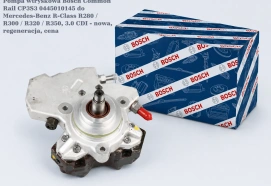 Pompa wtryskowa Bosch Common Rail CP3S3 0445010145 do Mercedes-Benz R-Class R280 / R300 / R320 / R350, 3.0 CDI - nowa, regeneracja, cena