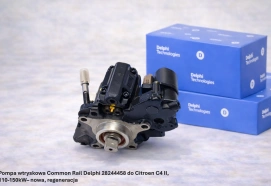 Pompa wtryskowa Common Rail Delphi 28244458 do Citroen C4 II, 110-150kW– nowa, regeneracja