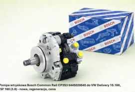 Pompa wtryskowa Bosch Common Rail CP3S3 0445020045 do VW Delivery 10.160, ISF 160 (3.8) - nowa, regeneracja, cena