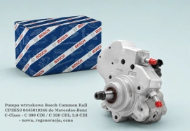 Pompa wtryskowa Bosch Common Rail CP3HS3 0445010246 do Mercedes-Benz C-Class - C 300 CDI / C 350 CDI, 3.0 CDI - nowa, regeneracja, cena