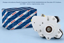 Pompa wtryskowa Bosch Common Rail CP3S3 0445010344 do Chrysler PT Cruiser, 2.2 CRD - nowa, regeneracja, cena
