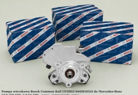 Pompa wtryskowa Bosch Common Rail CP3HS3 0445010323 do Mercedes-Benz GLK 350 CDI, 3.0 V6 CDI - nowa, regeneracja, cena