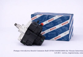 Pompa wtryskowa Bosch Common Rail CP3S3 0445010094 do Nissan Interstar, 3.0 dCi - nowa, regeneracja, cena