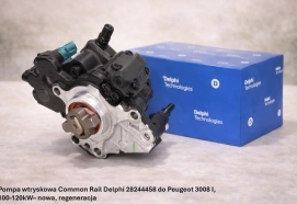 Pompa wtryskowa Common Rail Delphi 28244458 do Peugeot 3008 I, 100-120kW– nowa, regeneracja