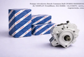 Pompa wtryskowa Bosch Common Rail CP3HS3 0445020316 do NEOPLAN Trendliner, 10.5 D2066 / 12.4 D2676 - nowa, regeneracja, cena