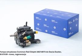Pompa wtryskowa Common Rail Delphi 28214973 do Dacia Duster, 66-81kW– nowa, regeneracja