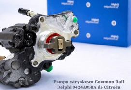 Pompa wtryskowa Common Rail Delphi 9424A050A do Citroën DS4, 2.0 HDi / BlueHDi, 120 kW – nowa, regeneracja