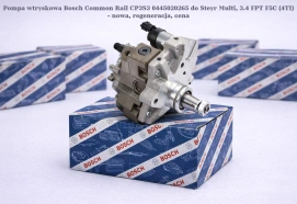 Pompa wtryskowa Bosch Common Rail CP3S3 0445020265 do Steyr Multi, 3.4 FPT F5C (4TI) - nowa, regeneracja, cena
